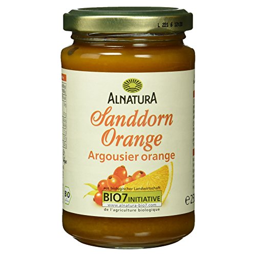 Alnatura Bio Fruchtaufstrich Sandorn-Orange, 250g