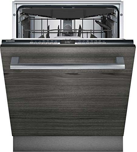 Siemens SN63EX14VE Geschirrspüler iQ300, vollintegrierte Spülmaschine mit Besteckschublade, 60 cm, HomeConnect, varioSpeed Plus, TabCounter, autoOpen dry, infoLight [Energieklasse C]