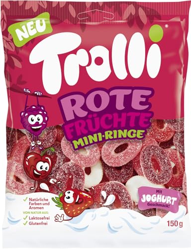 Trolli Rote Früchte Mini Ringe 150 g