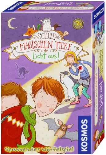 KOSMOS 711405 Die Schule der magischen Tiere - Licht aus! Mitbringspiel, spannendes Würfelspiel für Kinder ab 7 Jahre, tolles Geschenk für Kinder