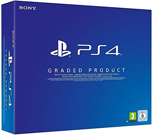 PlayStation 4 - Konsole (Slim, Schwarz, D Chassis, 1TB, Generalüberholt und Zertifiziert) [playstation_4]