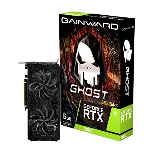 Gainward 426018336-4412 GeForce RTX 2060 6 GB GDDR6 Grafikkarte (GeForce RTX 2060, 6 GB, GDDR6, 192 bit, 7680 x 2020 Pixel, PCI Express x16 3.0)