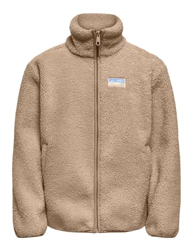 ONLY Damen Kogeva Life Teddy Jacket Cp OTW Noos, Cuban Sand, Numeric_158