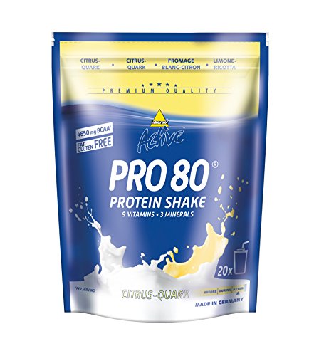 inkospor Active Pro 80 Protein Shake, Citrus-Quark, 500g Beutel