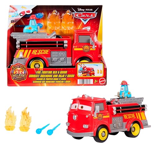 Disney Pixar Cars Feuerwehrauto Red & Guido