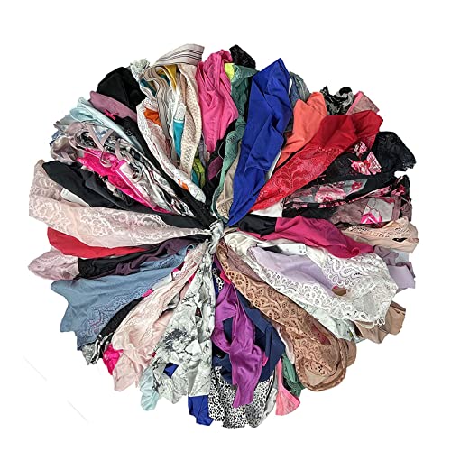 COLOROSES Damen 10/20 Multipack G-Strings für Damen, Spitzen-Tanga-Unterwäsche, sexy Höschen, Drucke, Sortiert, 10 Stück, X-groß