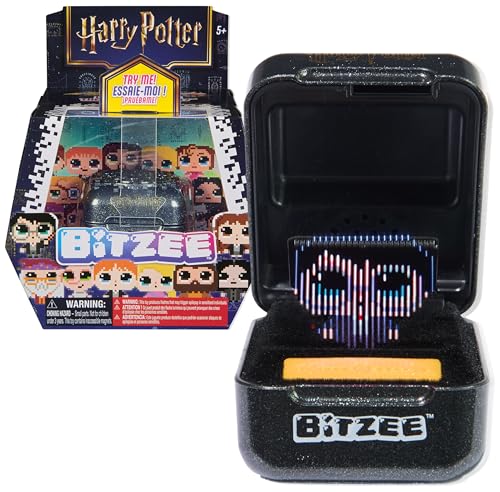 Wizarding World – Bitzee Harry Potter, interaktives Spielzeug mit 20 virtuellen Harry Potter Charakteren, die auf Bewegung reagieren, Sammelfigur, für Kinder ab 5 Jahren
