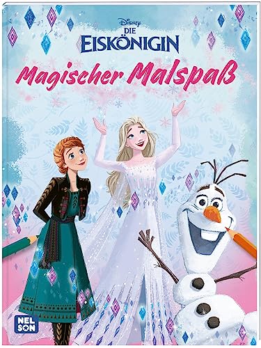 Disney Die Eiskönigin: Magischer Malspaß: Traumhafte Ausmalseiten für Eiskönigin-Fans | Für Kinder ab 4 Jahren (Disney Die Eiskönigin: Jetzt schon ein Klassiker!)