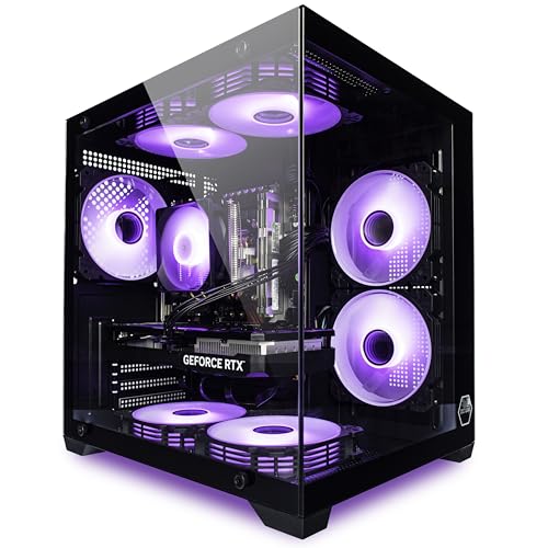 Gaming PC Venom Black Luftkühlung, RGB, bis 128GB RAM, GTX 1660S/ RTX 3050/ RTX 5060, bis 2TB SSD, Intel E5, WiFi, BT (1. Grafikkarte: NVIDIA GTX 1660 SUPER, 32GB RAM | 240GB SSD)