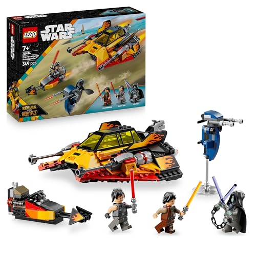 LEGO Star Wars The Force Burner Snowspeeder – Spielzeug zum Bauen und Sammeln mit 3 Minifiguren mit Lichtschwertern & Speederbike - Geschenk für Jungen ab 7 Jahren & Rebuild The Galaxy Fans - 75414