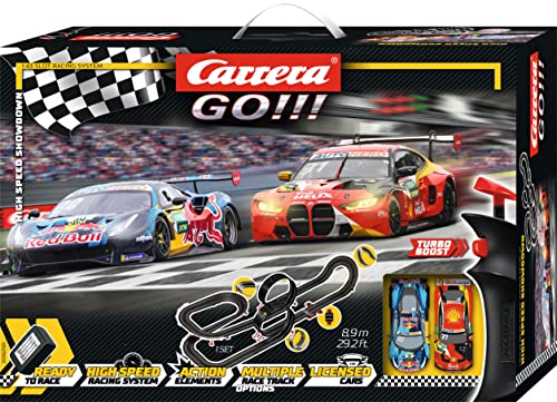 Carrera - 20062561 - DHigh Speed I Digitale Rennbahn I Fahre das Rennauto des 2022er Champions I 63 Meter Strecke mit Rundenzähler und Turbo-Boost I Originalgetreue Fahrzeuge Maßstab 1:43
