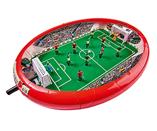 Noris 606178712 - Fußball Arena - Der Tischfußball Spaß für die ganze Familie - Mit Toranzeige - Gesamtgröße 55 x 41 x 8 cm, ab 4 Jahren