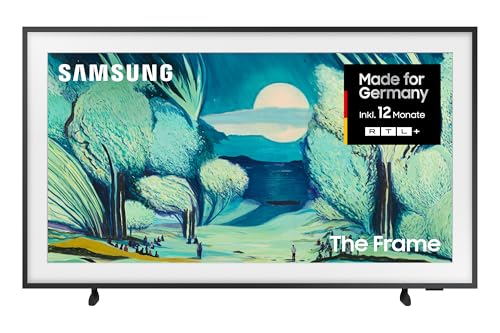 Samsung The Frame LS03F 4K QLED 43 Zoll (108 cm) UHD Fernseher, Modern Frame Design, NQ4 AI Gen2 Prozessor, Art Mode, Artful Picture Quality, One Connect Kabel, Samsung Vision AI Smart TV