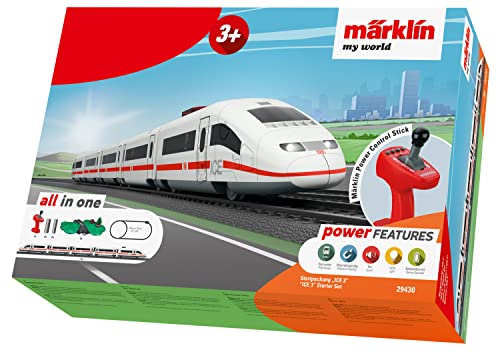 Märklin My World Startpackung - Ice Hochgeschwindigkeitszug 63 cm mit Fernsteuerung ab 3 Jahren