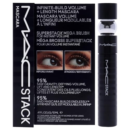 Mac, Macstack Mascara Macro, 12Ml/.41Floz