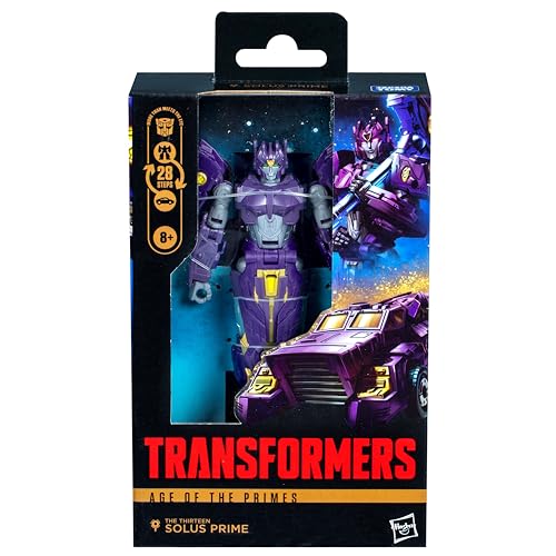 Transformers Age of The Primes Deluxe-Klasse The Thirteen Solus Prime Action-Figur
