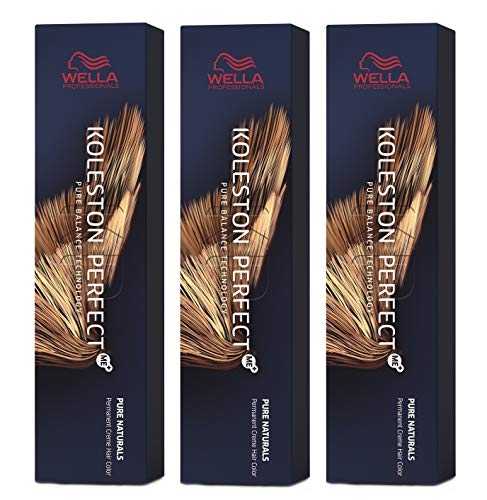 3er Wella Koleston Perfect ME+ 5/0 Hellbraun 60 ml