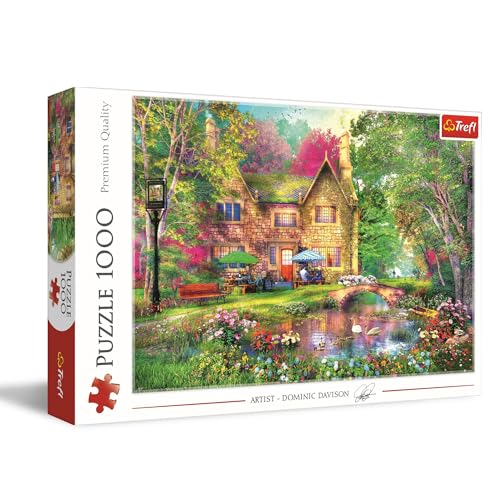 Trefl - Waldparadies - Puzzle 1000 Teile - DIY-Puzzle, Gemaltes Bild, kreative Unterhaltung, für Erwachsene und Kinder ab 12 Jahren