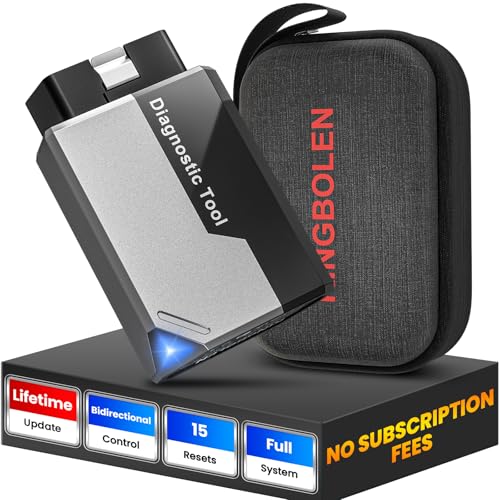 OBD2 Diagnosegerät Auto KINGBOLEN EDIAG Elite Alle System Scanner,Auto Auslesegerät mit 15 Resets und Aktiver Test, Diagnosegerät Bluetooth für iPhone & Android,FCA und Can FD,Lebenslange Updates.
