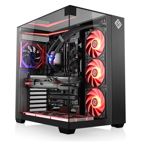 Gaming PC mit Windows 11 Pro | AMD Ryzen 7 8700F 8X 4.1 GHz | RTX 5060 Ti (16 GB) | 2000 GB M.2 NVMe | 16 GB DDR5 RAM | WLAN | Computer für Zocker, Gamer Desktop Rechner zum Spielen | A15323
