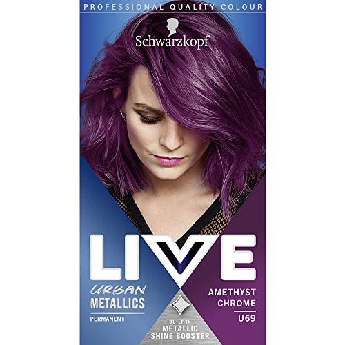 Schwarzkopf LIVE U69 Amethyst Chrome, 142.5ml, U69