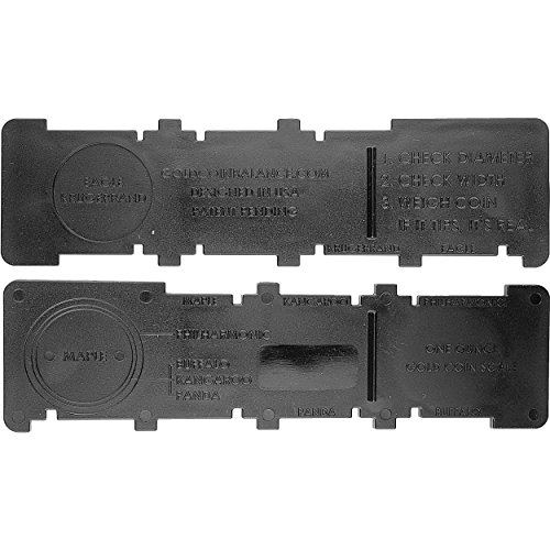 geseo GoldCoinBalance - Goldmünzen Prüfhilfe für 1 Unzen Goldmünzen Krügerrand, Eagle, Maple Leaf, China Panda, Büffel, Känguru und Wiener Philharmoniker