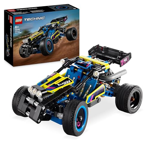 LEGO Technic Offroad Rennbuggy, Auto-Spielzeug für Kinder, Bausatz zum Bauen eines Buggy-Rennautos, Geschenk für 8-jährige Jungs und Mädchen, Rally-Auto-Modell 42164
