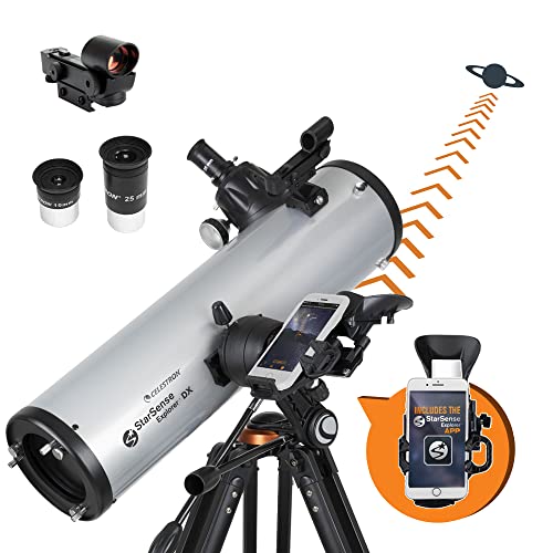 Celestron 22461 StarSense Explorer DX 130 Telescope, Silver/Black