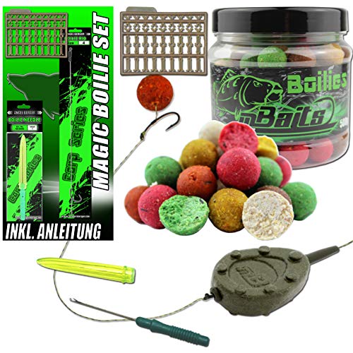 Angel-Berger Boiliesortiment Boilies und Karpfenzubehör Boiliemontage Magic Mix