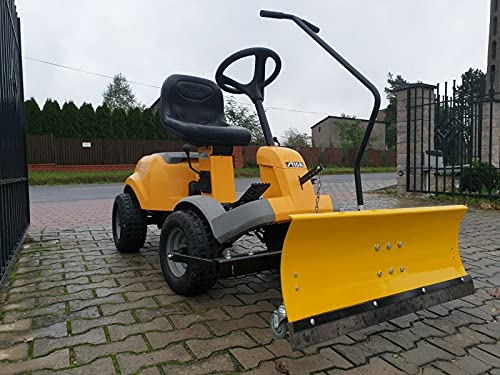 Schneepflug Schneeschild für Rasentraktor 100 x 40 cm Stiga Villa, Park Aufsitzmäher