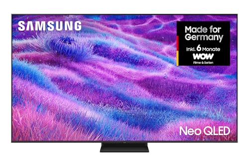Samsung Neo QLED 4K QN80F 65 Zoll (163 cm) Mini LED, UHD Fernseher, NQ4 AI Gen2 Prozessor, Quantum Matrix Technology Core, 4K Upscaling, Dolby Atmos, Knox Security, Samsung Vision AI Smart TV (2025)
