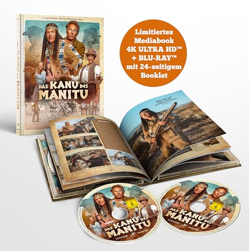 Das Kanu des Manitu - Lim. Mediabook (4K Ultra HD + BD) [Blu-ray]