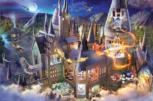 Ravensburger Puzzle 17561 - Hogwarts Interior - 3000 Teile Harry Potter Puzzle für Erwachsene und Kinder ab 14 Jahren