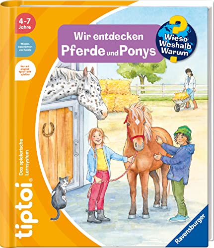 tiptoi® Wieso? Weshalb? Warum? Wir entdecken Pferde und Ponys, Pferde-Buch ab 4 Jahre