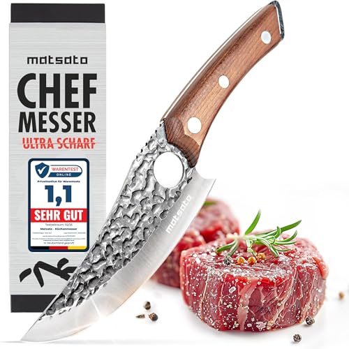Matsato Küchenmesser Scharf, Kochmesser Messer Original für Küche Messer Original Knife Perfekt zum Schneiden und Zerkleinern