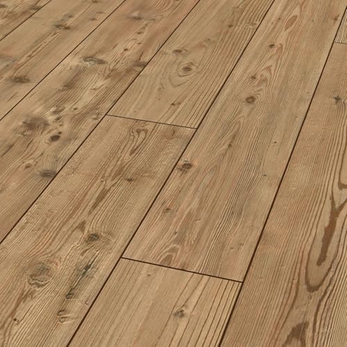 Laminatboden Kronotex Serie Exquisit; 8 mm stark; D 2774 Natural Pine; AC 4; V4; 1-Stab; 2,131 m² / Karton