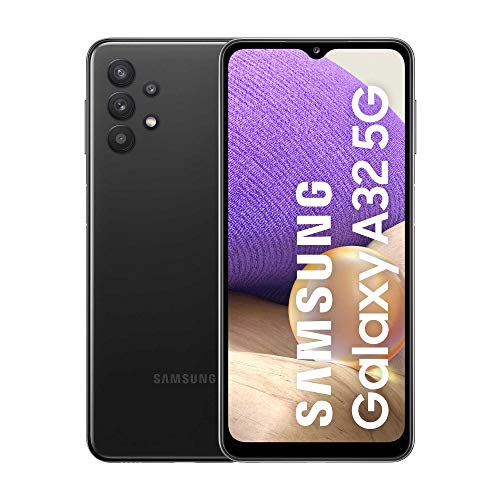 Samsung Galaxy A32 5G 64GB Handy, schwarz, Awesome Black, Android 10 (Generalüberholt)