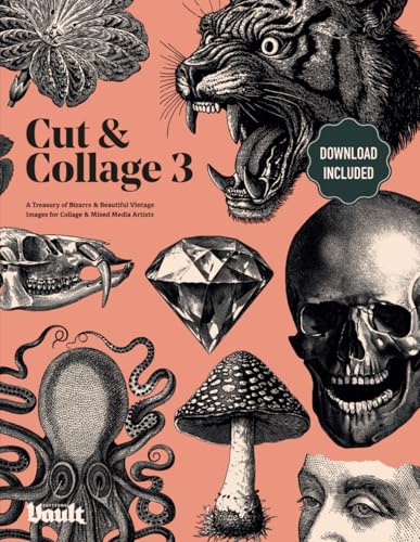 Cut & Collage 3: A Treasury of Bizarre & Beautiful Vintage Images for Collage and Mixed Media Artists