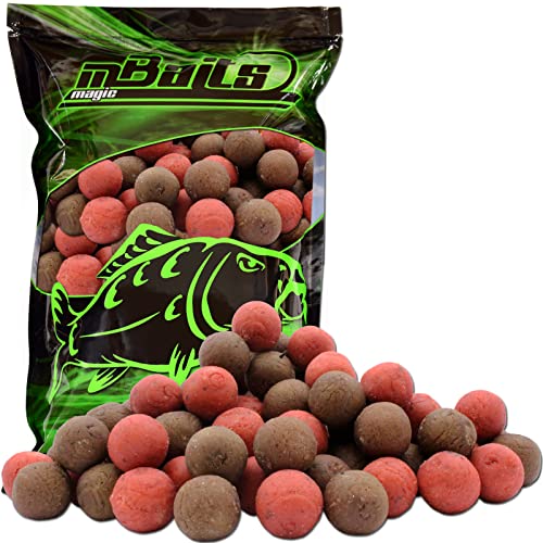 Angel-Berger Magic Baits Boilies Premium Range 1 Kg (Red Garlic, 24mm)