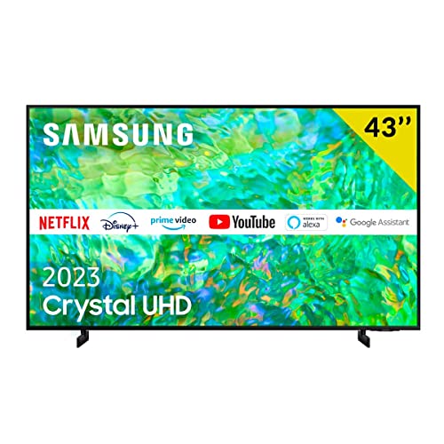 SAMSUNG Series 8 CU8000 Crystal UHD 109,2 cm (43 Zoll) 4K Ultra HD Smart TV, WLAN, Schwarz