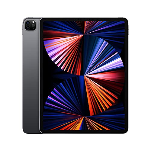 2021 Apple iPad Pro (12,9 Zoll, WLAN, 128 GB) - Space Grey (5. Generation) (Generalüberholt)