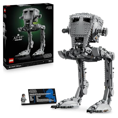 LEGO Star Wars at-ST Kampfläufer - Kreatives Spielzeug für Erwachsene - Konstruktionsspielzeug zum Bauen und Ausstellen - Star Wars Deko und Modellbau - Geschenk für Männer und Frauen - 75417