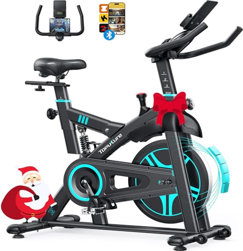 [2025 Aktualisierte]Heimtrainer Fahrrad mit APP, 0-100% Magnetwiderstand Stationäres, 15KG Schwungrad, Ultraleise, Ergometer Hometrainer mit LCD-Monitor, Bis 160KG, Tablet-Halter