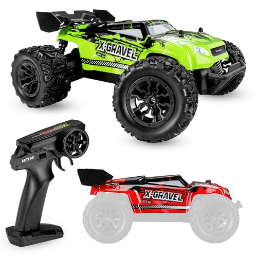 Overmax X-Gravel RC Auto 1:20 – ferngesteuertes Offroad-Auto 2WD bis 20 km/h, 2 Karosserien, 2,4 GHz Steuerung, Indoor & Outdoor, ab 8 Jahren
