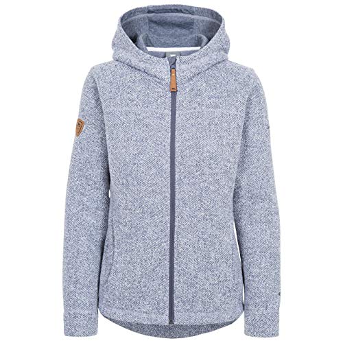 Trespass Damen Reserve Warme Microfleece-Jacke Mit Kapuze, 260 G/m², Denim-blau, XL EU