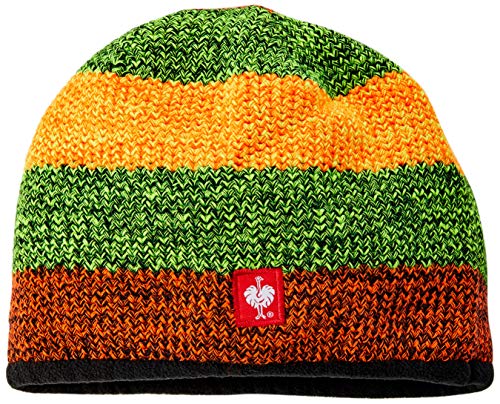 Engelbert Strauss Beanie Strickmütze e.s.motion 2020, GröÃŸe:L/XL, Farbe:schwarz/warngelb/warnorange