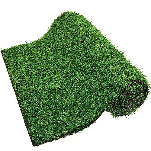 Baker Ross FX649 Kunstgrasrolle - 1er-Packung, (30 cm x 60 cm x 1,5 cm), Kunstgras zum Modellieren