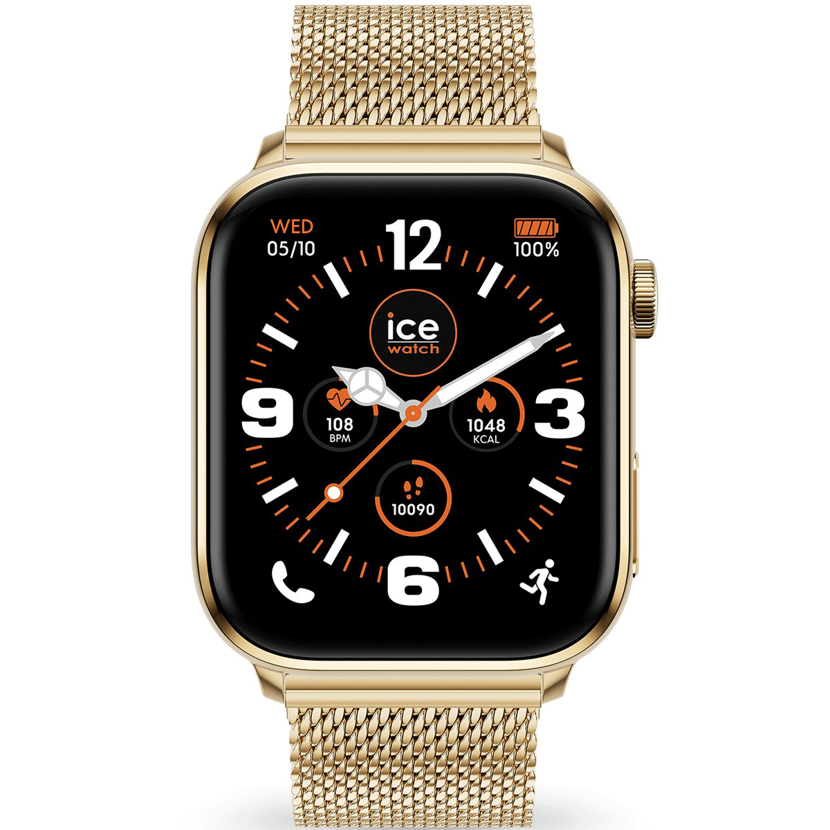 Ice watch Smartwatch - ICE smart 3.0 rectangular - Gold Milanese - 024656