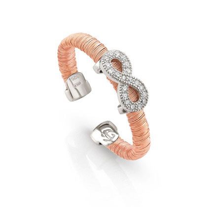 Nomination Ring - Flair Infinity - Rosé - 145800/011