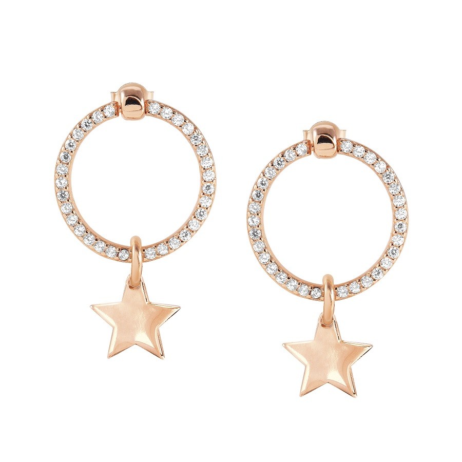 Nomination Ohrringe - CHIC&CHARM CELEBRATION EDITION EARRINGS STAR - 148618/090